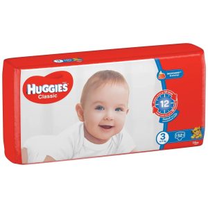 Підгузки Huggies Classic 3 (4-9 кг) 52 шт