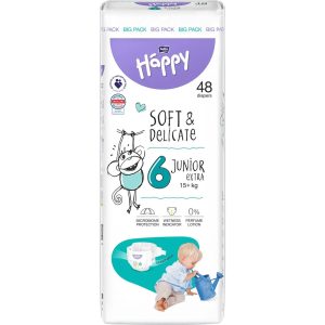 Підгузки дитячі одноразові Bella Baby Happy Junior Extra 6 (15+) 48 шт.