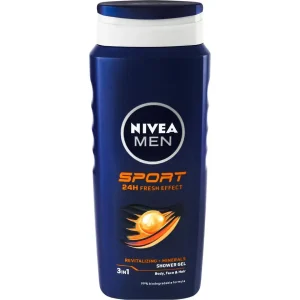 Гель для душу NIVEA MEN Sport 3 в 1 для тіла, обличчя та волосся 500 мл