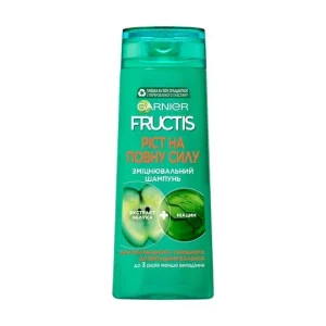 Шампунь Garnier Fructis Ріст на повну силу для ослабленого волосся, схильного до випадання 400 мл