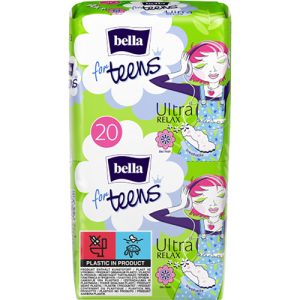 Прокладки гігієнічні Bella for Teens Ultra Relax Extra Soft Deo Green Tea 20 шт