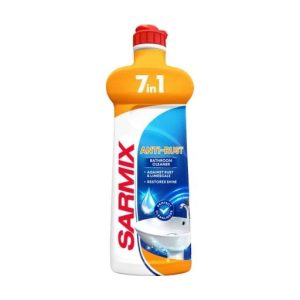 Універсальний засіб для чищення ванної кімнати 7 в 1 Sarmix Bathroom Cleaner Антиіржа, 500 мл