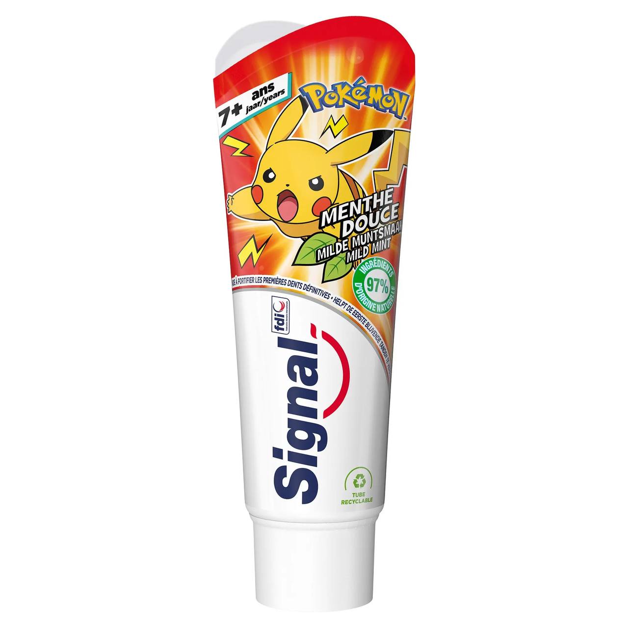 Дитяча зубна паста Signal Kids Fruit Flavor Toothpaste з фруктовим смаком, 50 мл - Зображення 3