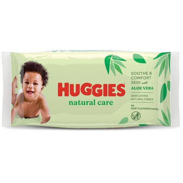 Дитячі вологі серветки Huggies 56 шт. - Зображення 3