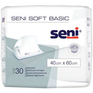 Одноразові пелюшки Seni Soft Basic 40х60 см, 30 шт