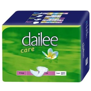 Підгузки для дорослих Dailee Саге Super Extra Large, що дихають, 30 шт.