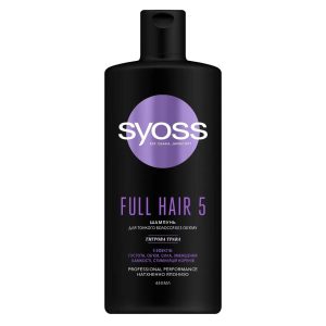 Шампунь Syoss Full Hair 5 Тигрова Трава, для тонкого волосся, 440 мл