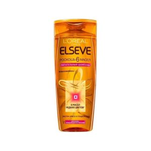 Шампунь Розкіш 6 олій для волосся, що потребує живлення 400мл ТМ L'Oreal Paris