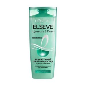Шампунь L'Oreal Paris Elseve Цінність 3 глин, для нормального волосся, схильного до жирності, 400 мл