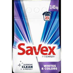 Пральний порошок Savex Premium Whites&Colors 3.45 кг