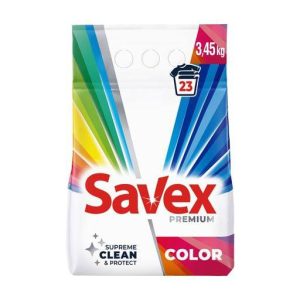 Пральний порошок Savex Premium Color, 23 цикли прання, 3.45 кг