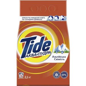 Пральний порошок Tide Аква-Пудра Альпійська свіжість 2.1 кг