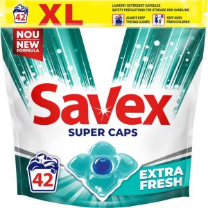 Капсули для прання Savex Super Caps Extra Fresh 4 42 шт.