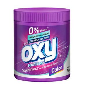 Порошок для видалення плям для кольорового Oxy sportless color 730g