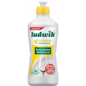 Засіб для миття посуду Ludwik з екстрактом лимона, 450 мл