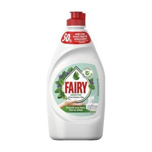 Засіб для миття посуду Fairy Sensitive Чайне дерево та м'ята, 450 мл