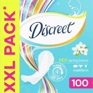 Щоденні гігієнічні прокладки Discreet Deo Spring Breeze 100 шт (8001090162113)
