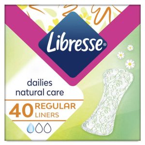 Прокладка щоденна Libresse Natural Care Pantyliners Normal 40 шт. (7322540306392)