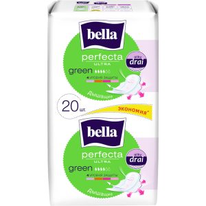 Гігієнічні прокладки Bella Perfecta Ultra Green 20 шт