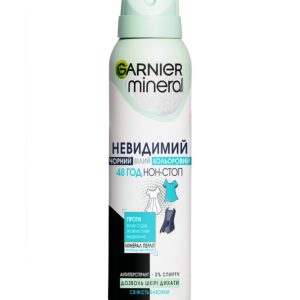 Дезодорант-антиперспірант для тіла Garnier Mineral Невидимий Свіжість бавовни 150 мл