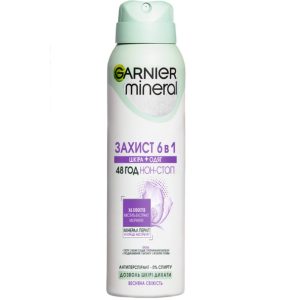 Антиперспірант Garnier Mineral Захист 6 Весняна свіжість спрей 150 мл