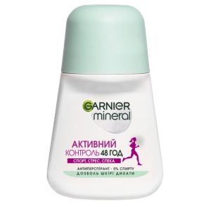 Антиперспірант кульковий Garnier Mineral Активний Контроль Спорт, Стрес 50 мл (3600542268868)