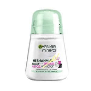 Антиперспірант кульковий Garnier Mineral Невидимий Дотик ніжності роликовий 50 мл (3600541448148)