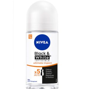 Антиперспірант NIVEA Чорне та Біле Невидимий: Ultimate Impact 50 мл (4006000032665/4006000086361)