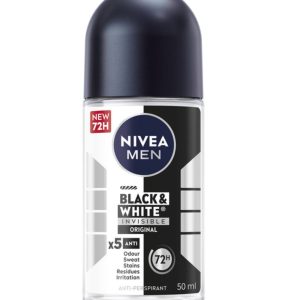 Кульковий антиперспірант NIVEA MEN Чорне та Біле Невидимий: Класичний 50 мл (42299806/4006000032511)