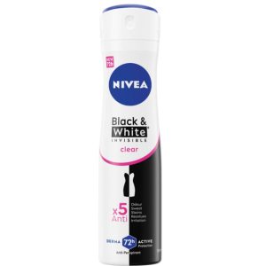 Антиперспірант NIVEA Чорне та Біле Невидимий: Прозорий 150 мл (4005900036568/4006000026596)