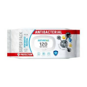 Вологі серветки Naturelle Antibacterial Wet Wipes Travel Pack, 120 шт