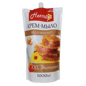 Крем-мило рідке Нектар Мед та молоко 1 л (4820091146496)