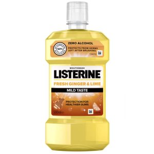 Ополіскувач для ротової порожнини Listerine свіжість імбиру та лайму 500 мл (3574661581057/3574661562056)