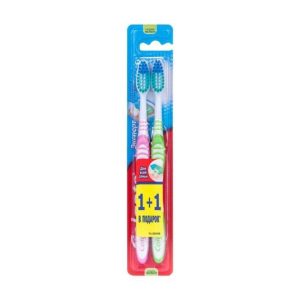 Зубна щітка Colgate Експерт чистоти 1+1 середня (8714789732244)