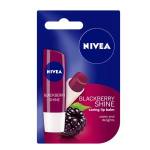 Бальзам для губ "Ожина"
NIVEA Blackberry Shine Caring Lip Balm