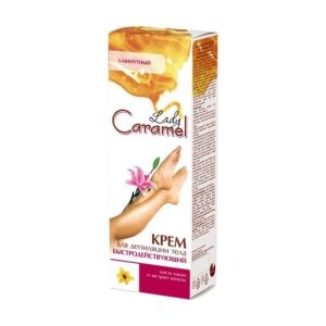 Крем для депіляції тіла Caramel Lady, 3-хвилинний швидкодіючий, 100 мл