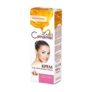 Крем для депіляції обличчя Caramel Lady Ультраніжний, 50 мл