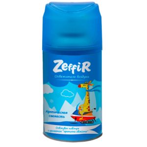 Змінний балон для освіжувача Zeffir Арктична свіжість 250 мл (4820182782947)