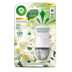 Електричний освіжувач повітря "Білі квіти"Аir Wick Essential Oils Electric White Flowers 19мл