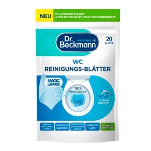 Серветки Dr. Beckmann для чищення унітазу Океанський бриз, 20 шт
