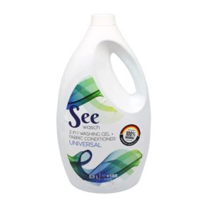 Гель для прання 2 в1рідкий універсальний 5,9л See Wash