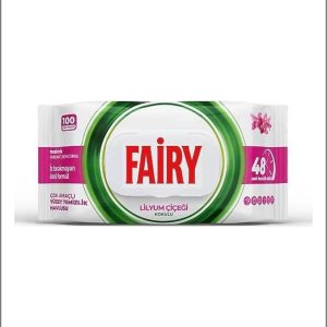 Серветки для прибирання Fairy Лілія 100шт.